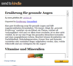 send to kindle