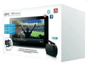 Odys WM-Fan Paket: Odys Leos Quad inklusive Smart DVB-T Box und KFZ-Halterung