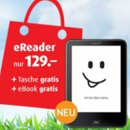 Tolino Vision Bundle: eBook Reader + Top eBook + Gratis Tasche für 129 Euro