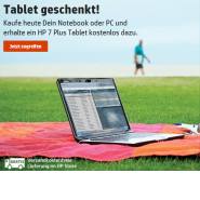 HP Aktion: Notebook oder PC kaufen und Tablet kostenlos dazubekommen