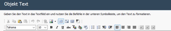 WebSite X5 Texte bearbeiten