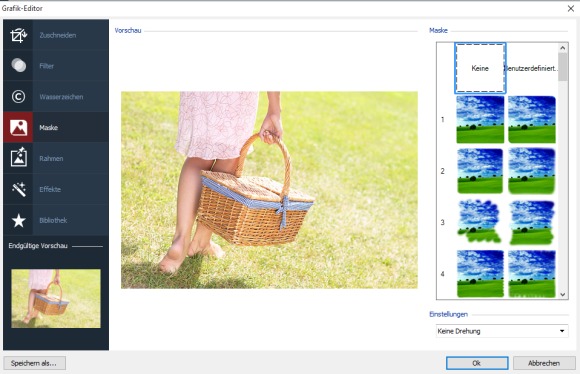 WebSite X5 - Grafikeditor