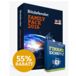 Bitdefender Family Pack 2016 Angebot inklusive Cosmos Finanzschutz