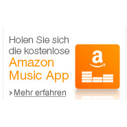 Amazon Musik App: kostenloses Steraming von Musik füer Amazon Prime Mitglieder