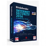 Bitdefender INTERNET SECURITY 2016 PC Lebenslang Edition mit 5 Jahre Internet Schutz zum Sonderpreis