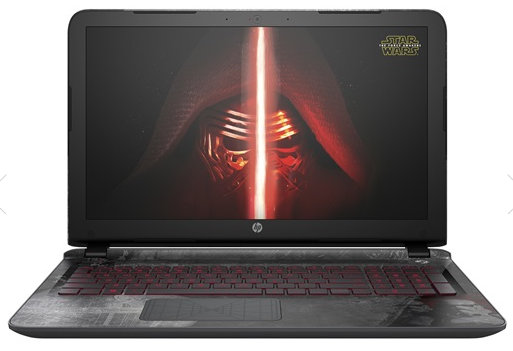 HP: Star Wars™ Special Edition Notebook für Fans und Gamer it vielen Extras wie Star Wars Wallpapern, Trailern, Bildern und mehr