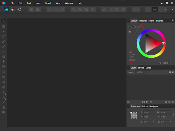 Affinity Designer - Vektorgrafik Programm