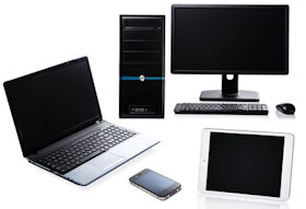 Hardware Devices: Notebook, Desktop, Tablet, Smartphone