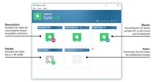 steganos safe 18