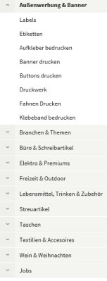 Bedruckte Werbeartikel in großer Vielfalt