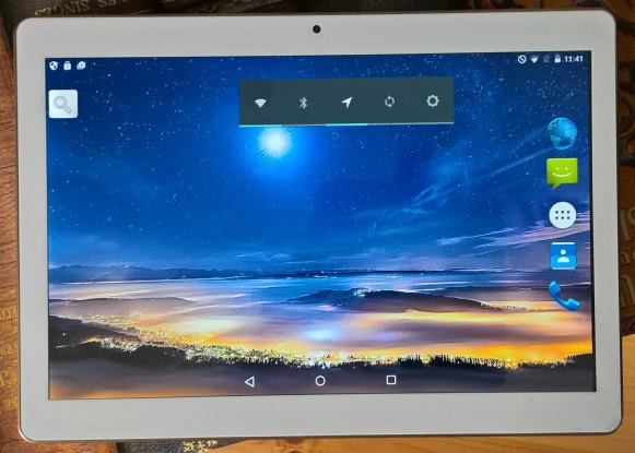 XIDO Z120/3G Display Qualität