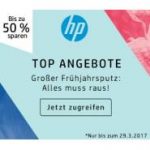 HP Frühlingsangebote bis zu 50% auf Top Notebooks und Zubehör