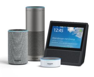 amazon echo familie