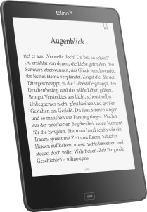 tolino epos: eBook Reader mit 7.8" und smartLight