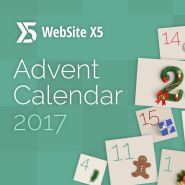 WebSite X5 Adventskalender: Extras für die Webdesign Software