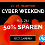 HP Black Friday & Cyber Weekend 2018 mit bis zu 50% Rabatt und vielen Angeboten von Notebooks bis Zubehör