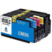 LEMERO Kompatible Tintenpatronen HP 950 XL / 951 XL für HP Officejet Pro 8100 und andere