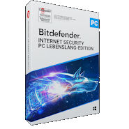 Bitdefender Internet Security PC Lebenslang Edition