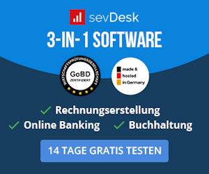 sevDesk - Online-Buchung und Rechnungen erstellen