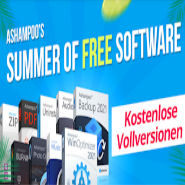 Ashampoo Summer of Free Software - Kostenlose Vollversionen