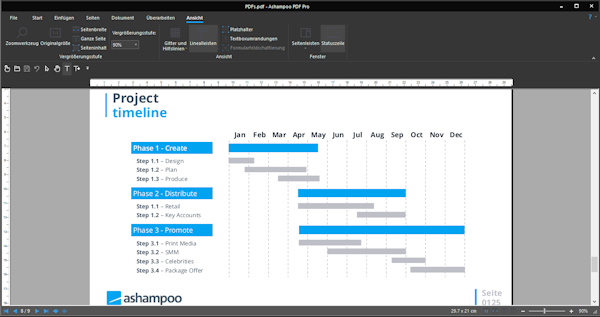 Ashampoo PDF Pro 3 - Dark Mode