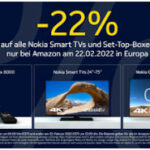 Mega Deal für Nokia Smart TVs und Nokia Streaming Box am 22. Februar