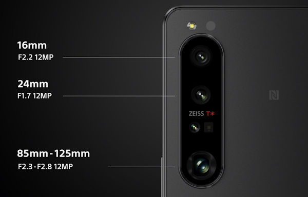 Sony Xperia-1-IV Kamera-Spezifikationen