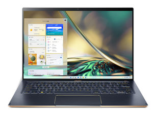Acer Swift 5 Ultraschlankes-Touchscreen-Notebook SF514-56T Blau