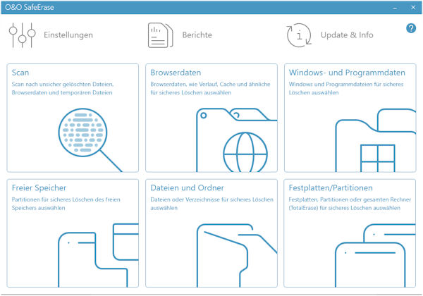 O&O SafeErase 17- sensible Daten sicher und endgültig löschen