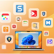 Parallels Desktop Angebot mit Bundle aus 14 Gratis-Programme wie Painter, MIndManager, WinZip und mehr