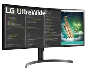 LG 35WN75CN-B 35 Zoll-Monitor 