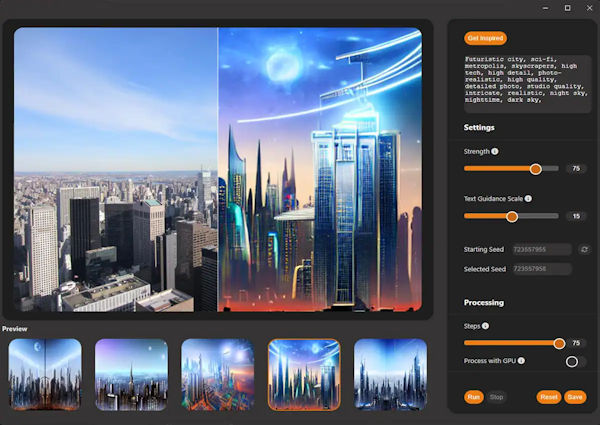 Corel Visual FX AI - Fotos und Grafik KI-basiert in visuelle Kunstwerke verwandeln