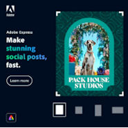 Adobe Express - hochwertige Inhalte für soziale Medien, Dokumente wie Flyer, Videos & Co erstel