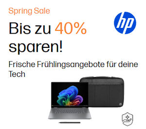 HP Spring Sale mit bis zu 40% Rabatt