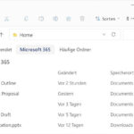 pivot ansichte in explorer windows 11