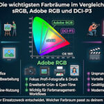 Die wichtigsten Farbräume im Vergleic