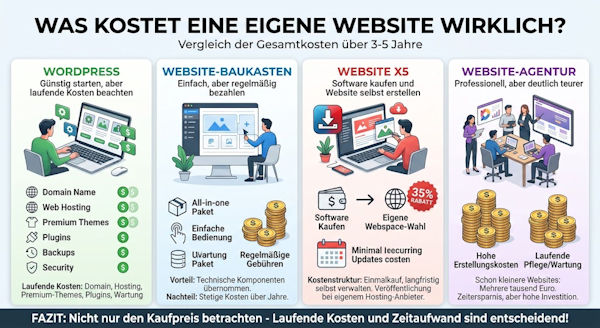 was kostet eine website wirklich