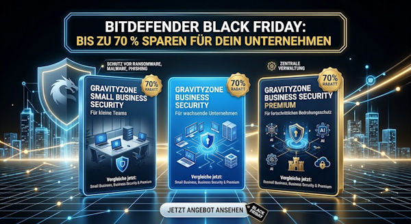 Bitdefender Business Black Friday Angebot 2026